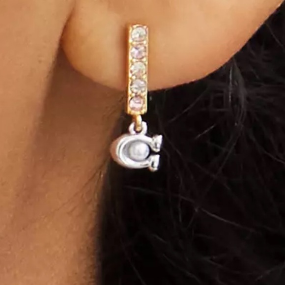 ❤️Coach Earrings (Pierced) Classic - Picture 3 of 5